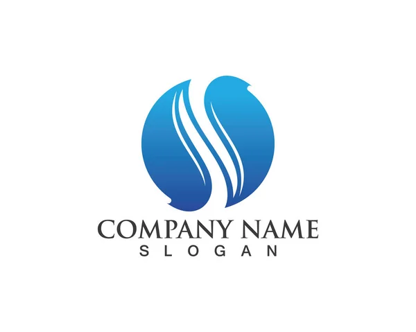 Biznes korporacyjny litera S logo projektowe wektor — Wektor stockowy