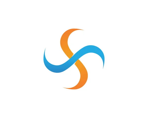 Desain ikon vektor Templat X Letter Logo - Stok Vektor