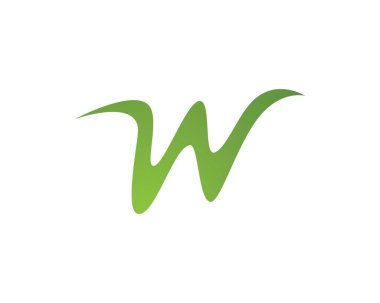 Mektup w vektör simgeler logolar