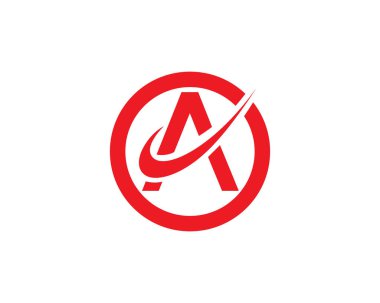 Bir Harf Logosu İş Şablonu Vektör simgesi