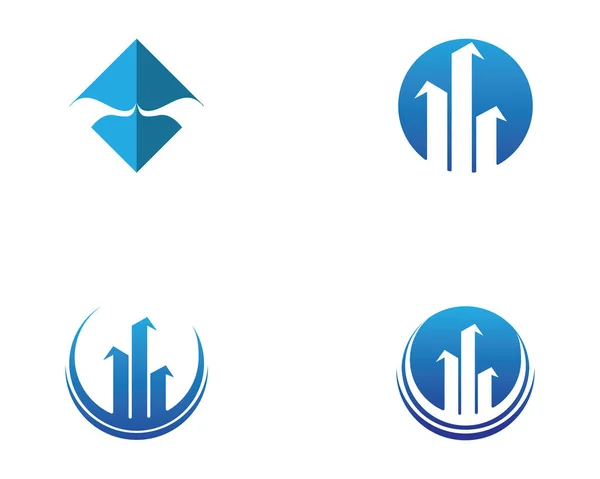 Business Finance Logo - Vektor-Konzept Illustration — Stockvektor