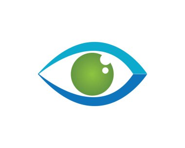 Vektör - Göz bakım logo vektörü