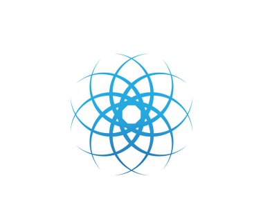 Vektör yeşil doğa logosu ve sembol bırakıyor