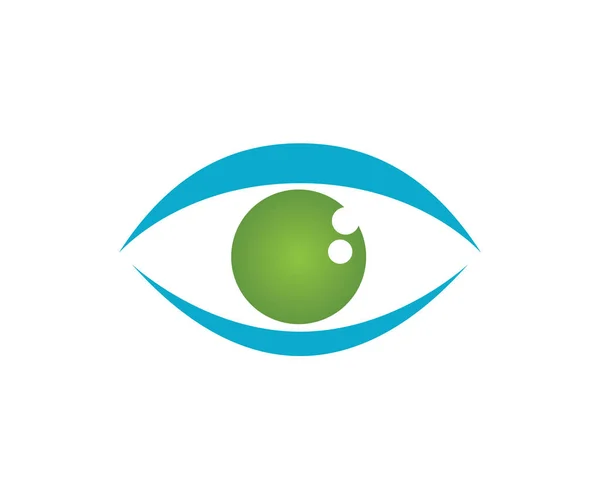 Vector - Eye care logo vector — Stock Vector