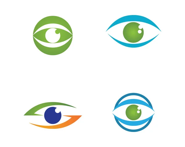 Vetor - Vetor do logotipo do cuidado ocular —  Vetores de Stock