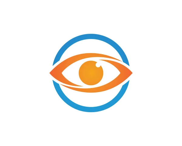 Vector - Eye care logo vector — Stock Vector