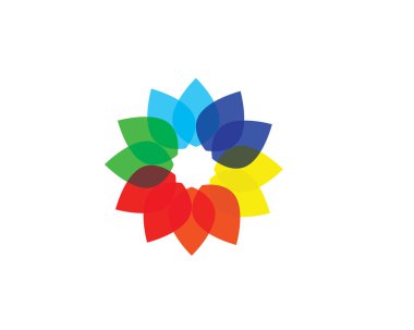 Vektör yeşil doğa logosu ve sembol bırakıyor