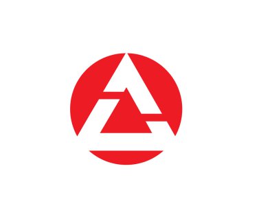 Bir Harf Logosu İş Şablonu Vektör simgesi