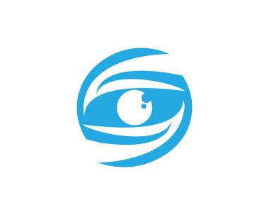 Vektör - Göz bakım logo vektörü