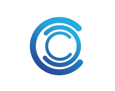 Vektör - teknoloji daire logo ve sembolleri