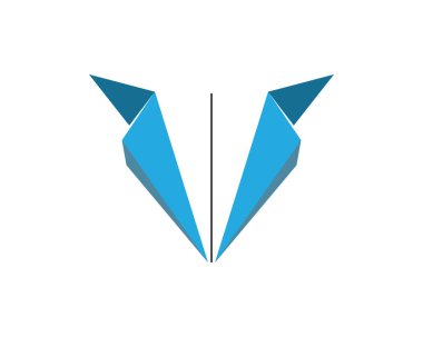 Smokin adam logo ve semboller siyah simgeler şablonu