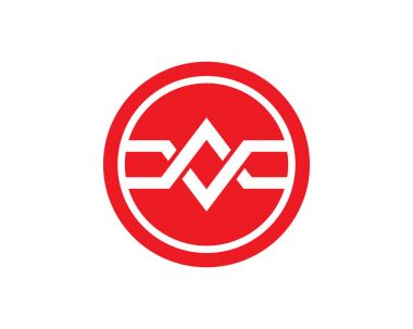 X Harfi Logo Şablonu vektör simgesi tasarımı