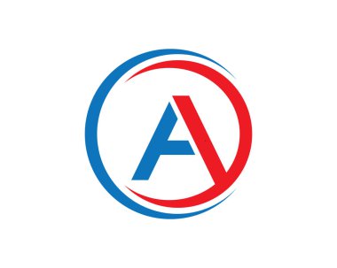 Bir Harf Logosu İş Şablonu Vektör simgesi