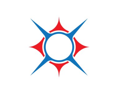 Vektör - Pusula işaretleri ve simgeler logosu