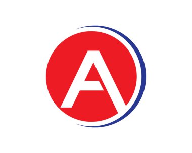 Bir Harf Logosu İş Şablonu Vektör simgesi