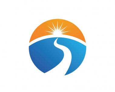 Vektör - Güneş patlaması yıldız simgesi