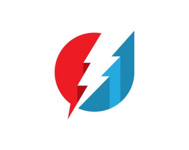 Yıldırım simgesi logo ve sembolleri