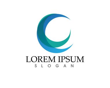 Vektör - teknoloji daire logo ve sembolleri