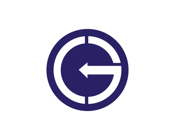 G listów logo i symbole — Wektor stockowy