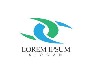 X Harfi Logo Şablonu vektör simgesi tasarımı