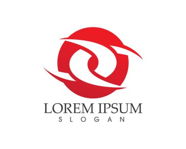 X Harfi Logo Şablonu vektör simgesi tasarımı