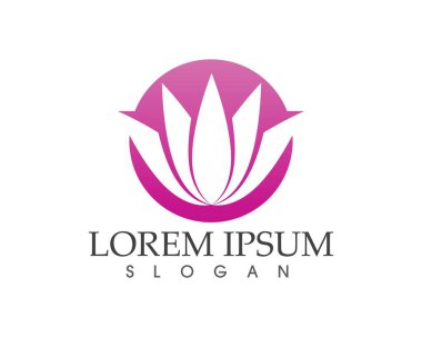 Vektör yeşil doğa logosu ve sembol bırakıyor