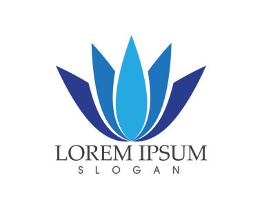 Vektör yeşil doğa logosu ve sembol bırakıyor