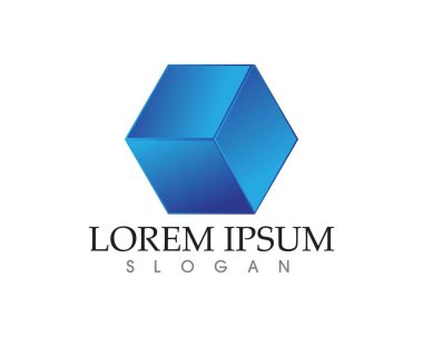İş kutusuna logo tasarım şablonu 