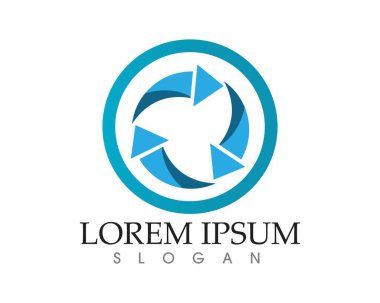 Bulut sunucuları veri logosu ve simgeler simgeleri