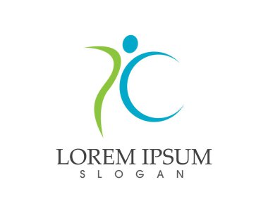 Sağlık başarısı insanlar logoyu ve sembolleri önemser