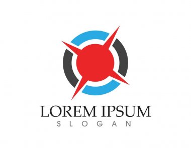 Vektör - pusula işaret ve sembolleri oturum