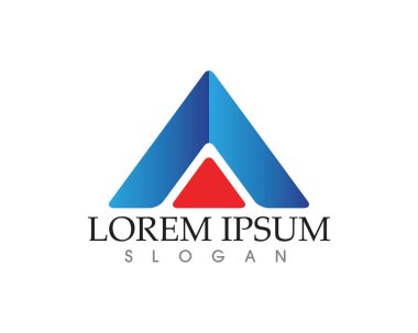 Emlak ve ev binaları logo simgeleri şablonu