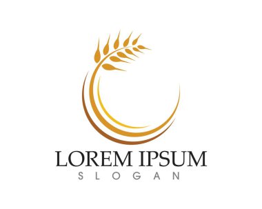 pirinç gıda yemek logo ve sembolleri