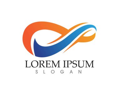 Sonsuzluk logosu ve sembol simge simgeleri uygulaması 