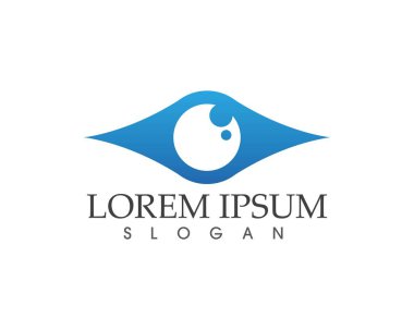 Göz bakım logosu ve semboller şablon vektör simgeleri uygulaması