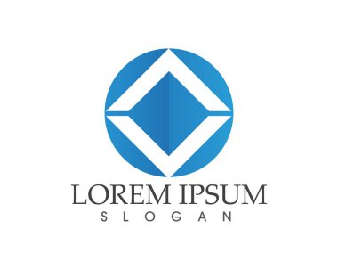 Vektör - İş soyut logo tasarım şablonu 