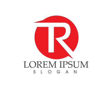 T harf logo ve sembolleri şablon simgeler app