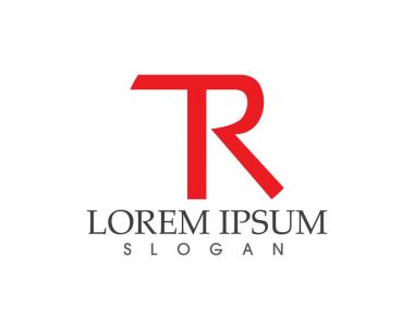 T harf logo ve sembolleri şablon simgeler app