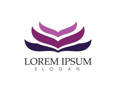 Vektör - Lotus çiçek işareti sağlık, Spa ve Yoga için. Vektör Il