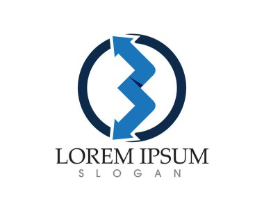 Mektup iş M vektör simgeler logolar