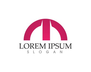 M harfi vektör simgeleri böyle logolar