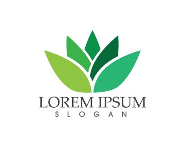 Vektör - Lotus çiçek işareti sağlık, Spa ve Yoga için. Vektör Il