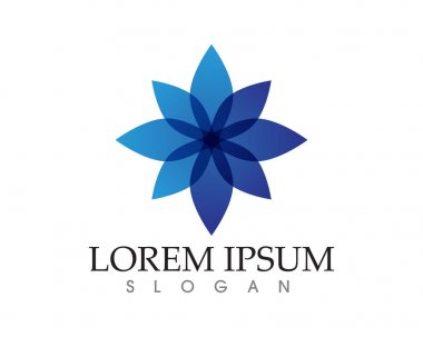 yaprak yeşil doğa logo ve sembol şablon vektör 