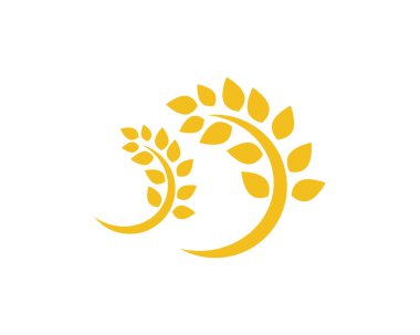 yemek yemek logo ve sembolleri şablon simgeler pirinç