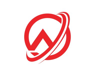 Bir Harf Logosu İş Şablonu Vektör simgesi