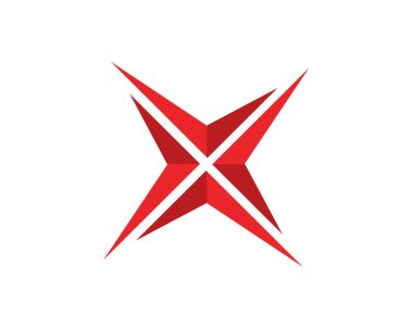 Logo ve sembolleri şablon yıldız kutsal kişilerin resmi app