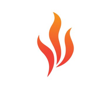 Doğa logosunu ve sembol şablonlarını ateşle