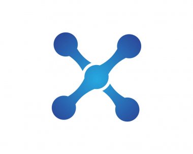 Girdap çember logosu ve semboller şablon uygulamaları