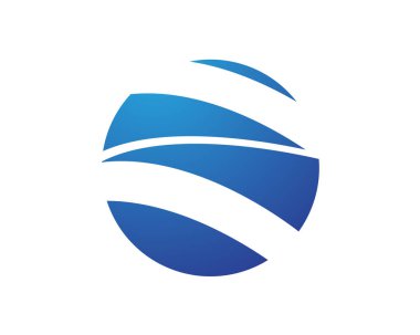 İş Finans logo ve sembolleri konsept illüstrasyon vektör