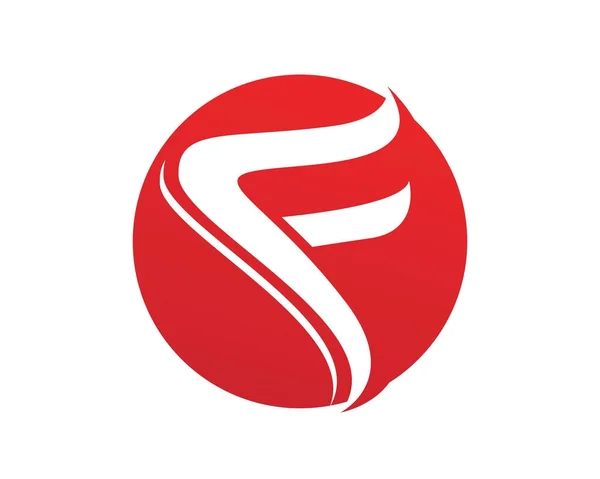 F-літери логотип і символи шаблон Векторні піктограми — стоковий вектор